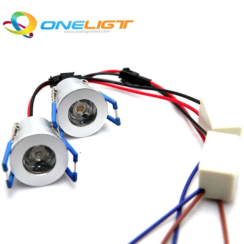 Mini Dimmable Recessed LED downlight 3W dimming LED Spot light led ceiling lamp AC110V 220V