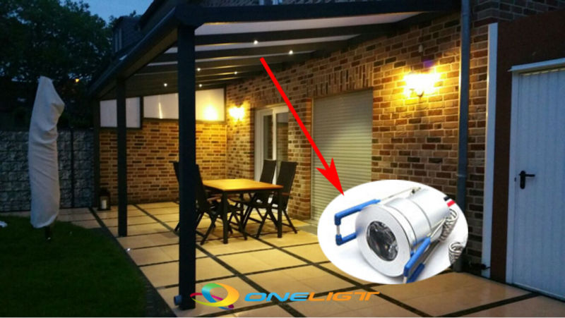 Mini Dimmable Recessed LED downlight 3W dimming LED Spot light led ceiling lamp AC110V 220V