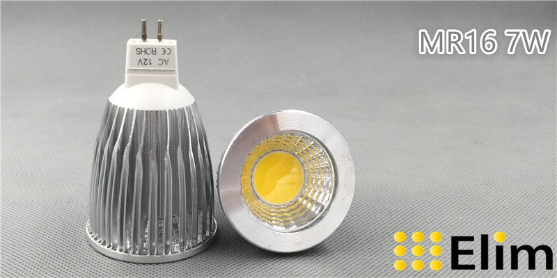 MR16 COB LED lamp 12v MR16  3W 5W 7W Warm White 2700K 3000K 4500k 6000k cool white Downlight  Spot Light Bulb Lamp