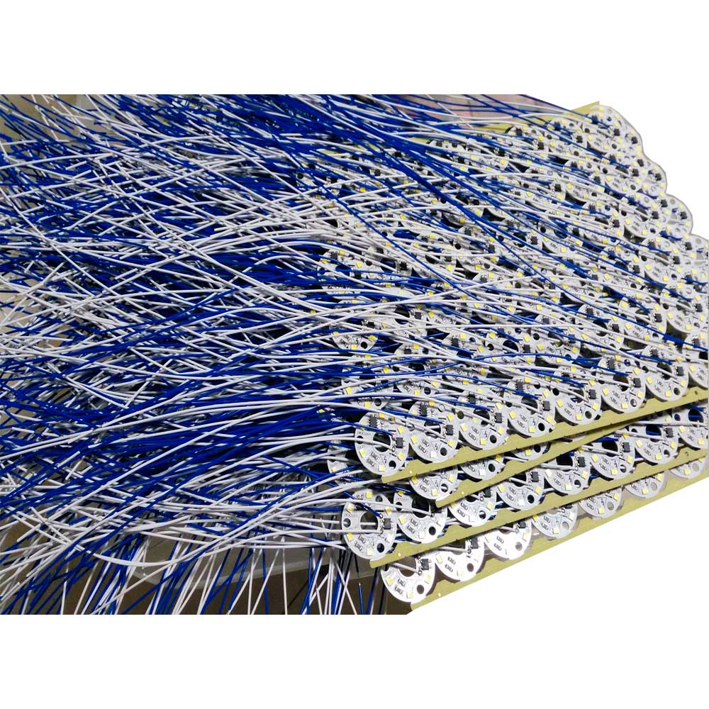 Drive free led pcb SMD2835  3W 32mm &amp;10mm integrated ic driver Led Light Source For Chandelier crystal lamp Downlight Warm White