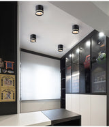 Tinlaibor NO open Fixtures Lighting Bedroom Foyer Bathroom Porch Led Dimmable Ceiling 9W 12W Cob Spot lights Downlight