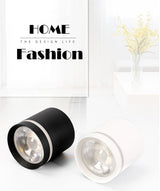 Tinlaibor NO open Fixtures Lighting Bedroom Foyer Bathroom Porch Led Dimmable Ceiling 9W 12W Cob Spot lights Downlight