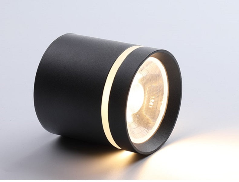 Tinlaibor NO open Fixtures Lighting Bedroom Foyer Bathroom Porch Led Dimmable Ceiling 9W 12W Cob Spot lights Downlight