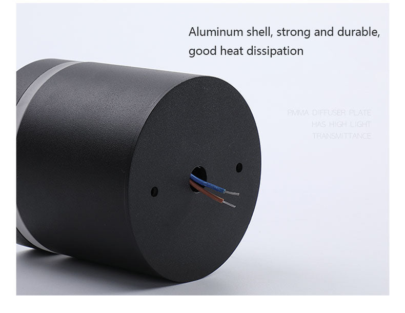 Tinlaibor NO open Fixtures Lighting Bedroom Foyer Bathroom Porch Led Dimmable Ceiling 9W 12W Cob Spot lights Downlight