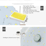 LED Recessed Ceiling Light 6W/9W/12W  no flicker PIR Motion Sensor LED Downlight light  AC 200-240V