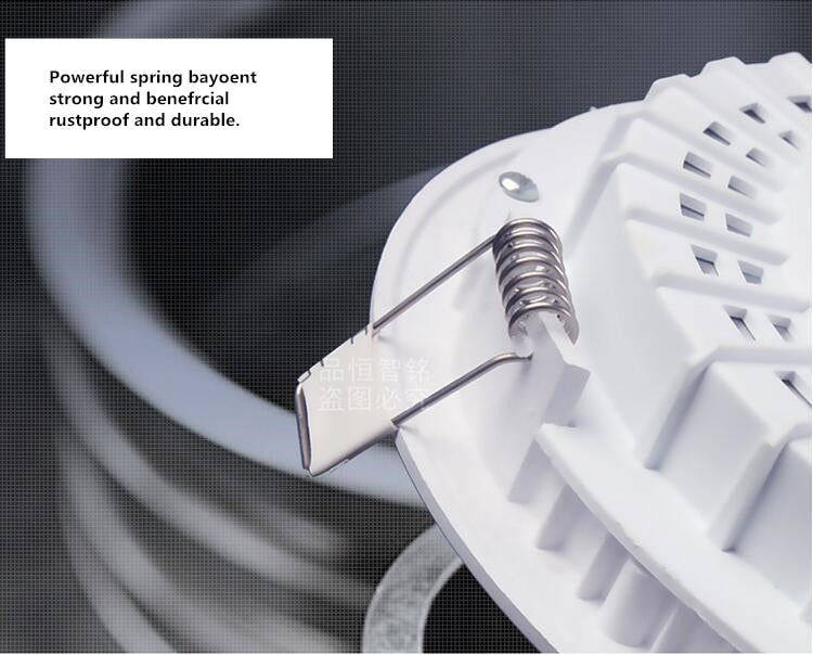 LED Recessed Ceiling Light 6W/9W/12W  no flicker PIR Motion Sensor LED Downlight light  AC 200-240V