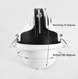 LED trunk light COB LED gimbal light 10W 15W 30W Warm White Cold White COB LED gimble lamp rotatable led downlight Adjustable