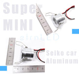 etrnLED 12V Led Spotlights Mini Down Light 1W Indoor Recessed Ceiling Spots Lamp for Home Showcase Cabinet Small Dimmable Focus
