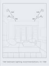 Adjustable LED Spotlights 7W 10W 15W Led Spot Light Lamp Ceiling Spots Track Lights Lighting Spotlight for Home Kitchen Bedroom