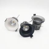Dimmable Narrow Border Anti-glare Recessed COB LED Downlights AC85-265V 7W 10W 12W 15W LED Ceiling Lamps Hotel Villa Lighting
