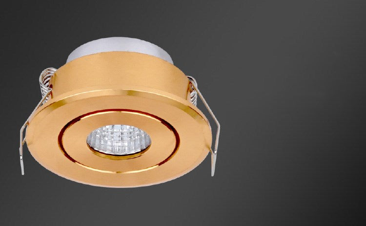 LED Downlight Dimmable COB Mini Led Spot 5W AC 85-265V LED Downlight Satin Nickel Miniature Indoor Outdoor Ceiling Spot