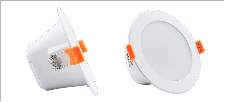 LEDIARY Intelligent LED Downlights Radar Sensor 75mm Cut Hole 110-220V 5W 7W 9W Recessed Ceiling Lamp For Garage Corridor Toilet