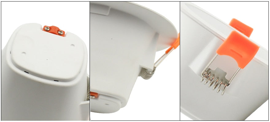 LEDIARY Intelligent LED Downlights Radar Sensor 75mm Cut Hole 110-220V 5W 7W 9W Recessed Ceiling Lamp For Garage Corridor Toilet