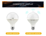 AC 85-265V Smart Sound/ PIR Motion Sensor Bombillas LED Bulb E27 3W 5W 7W 9W 12W Induction lamp Stair Hallway light
