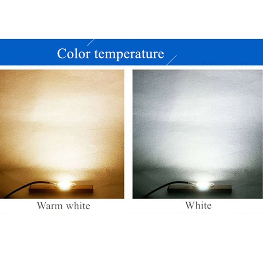 LED 10/20/30/50/70/100W DC 12V 36V COB module LED Chip Diodes Lamp Bulb for outdoor focus Spotlight Garden Integrated Light Beads
