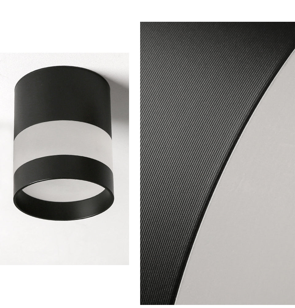 JOYINLED Surface Mounted LED Downlight Round Ceiling Downlight Black White Golden Soft Light Led Spot Lights Ceiling Fixtures