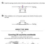 6pcs/12pcs LED downlight ceiling light AC 220V 5W 7W 12W 18W Lamp Recessed warm white / cool white Bulb Bedroom Kitchen indoor