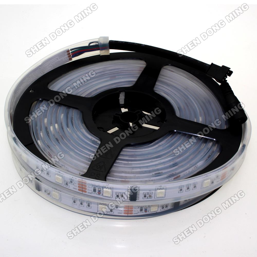 LED Strip Lights 30leds/m 8W 6803 LED Pixel Strip LED Ribbons Chasing Dream IC IP67 Dream Color LED STRIP pixel Light 5m/roll