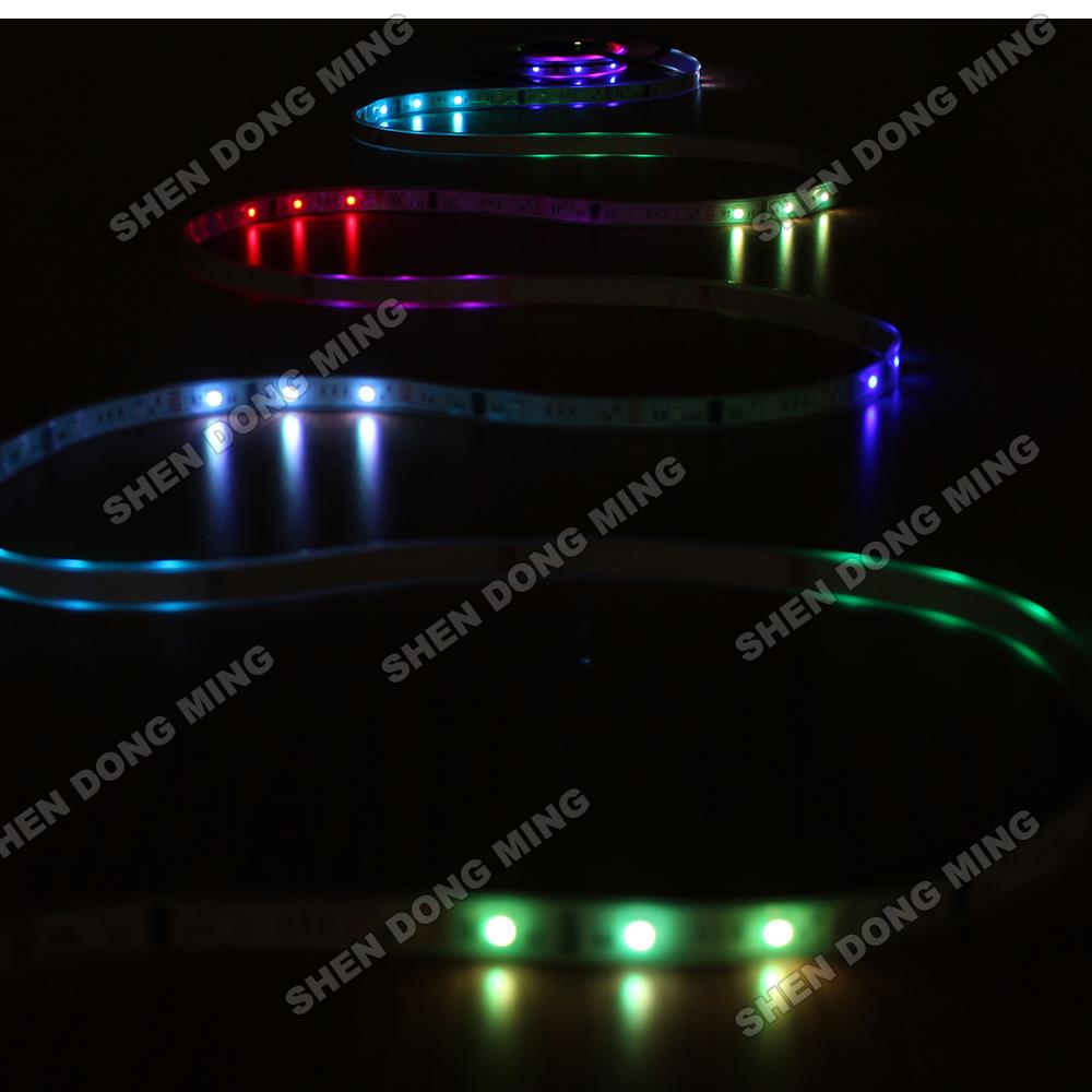 LED Strip Lights 30leds/m 8W 6803 LED Pixel Strip LED Ribbons Chasing Dream IC IP67 Dream Color LED STRIP pixel Light 5m/roll