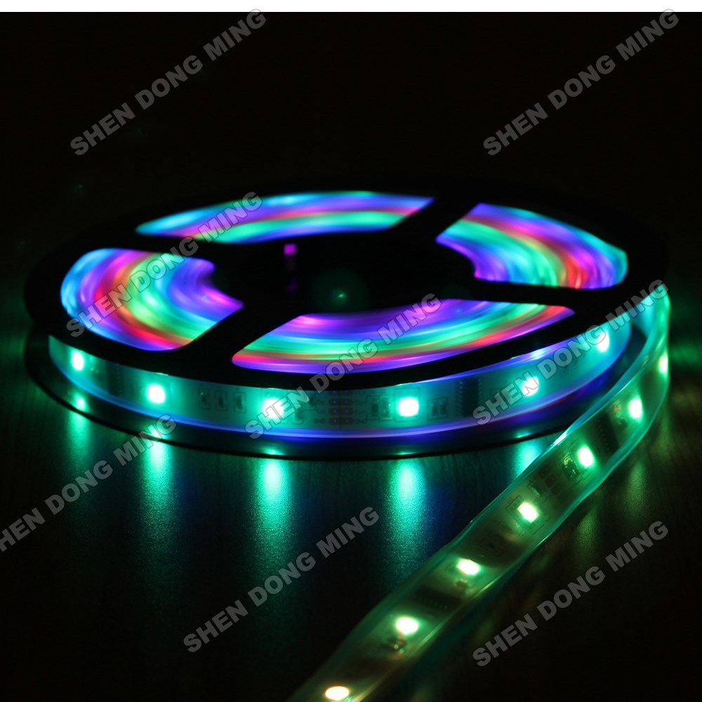LED Strip Lights 30leds/m 8W 6803 LED Pixel Strip LED Ribbons Chasing Dream IC IP67 Dream Color LED STRIP pixel Light 5m/roll