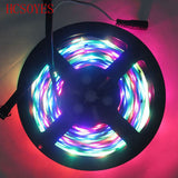 RGB Dream Magic Strip 5m DC12V 6803 IC IP67 Waterproof 5050 SMD 150LED Flexible Light+133 Program RF Controller