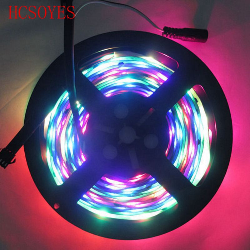 RGB Dream Magic Strip 5m DC12V 6803 IC IP67 Waterproof 5050 SMD 150LED Flexible Light+133 Program RF Controller