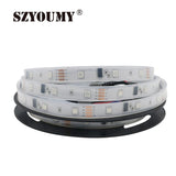 SZYSOUMY RGB dream magic 5050 SMD led strip DC12V 6803 IC IP67 Tube LED Strip 150LED flexible light+133 Program RF controller