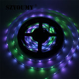 SZYSOUMY RGB dream magic 5050 SMD led strip DC12V 6803 IC IP67 Tube LED Strip 150LED flexible light+133 Program RF controller