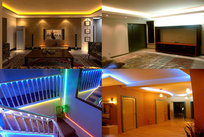 SZYSOUMY RGB dream magic 5050 SMD led strip DC12V 6803 IC IP67 Tube LED Strip 150LED flexible light+133 Program RF controller