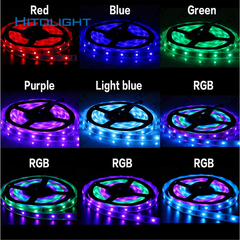 30leds/m 5m IP67 Waterproof LED Symphony Lights With + 12V 3A Power Supply + 6803 Dedicated Controller Set