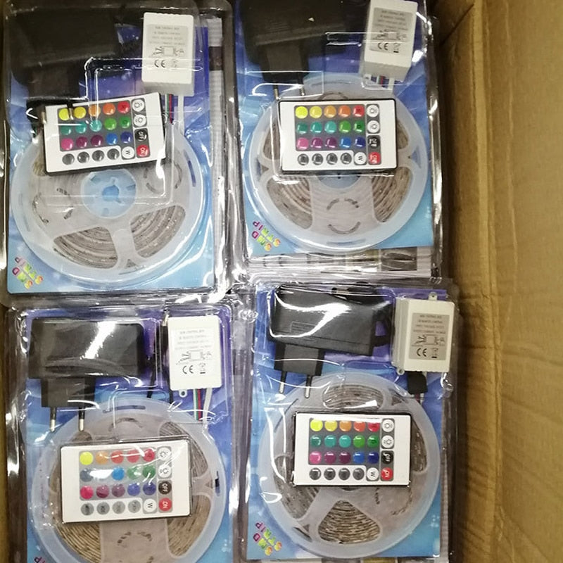 30leds/m 5m IP67 Waterproof LED Symphony Lights With + 12V 3A Power Supply + 6803 Dedicated Controller Set