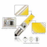 LED G4 G9 E14 3W 6W 10pcs/lot Light Bulb AC/DC 12V 220V LED Lamp COB Spotlight Chandelier Lighting Replace 30W 60W Halogen Lamps