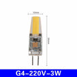 LED G4 G9 E14 3W 6W 10pcs/lot Light Bulb AC/DC 12V 220V LED Lamp COB Spotlight Chandelier Lighting Replace 30W 60W Halogen Lamps