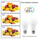 LED Sound Motion Sensor Bulb 5W 7W 9W 12W E27 220V LED White Light Bulb For Stair Hallway Night Light Pathway Lampada LED Lamp