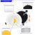 LED Downlight 7W 10W 15W 30W COB Lamp 220V 4pcs/lot Spotlight Recessed Round Panel Light Indoor Lighting Down Light with Driver