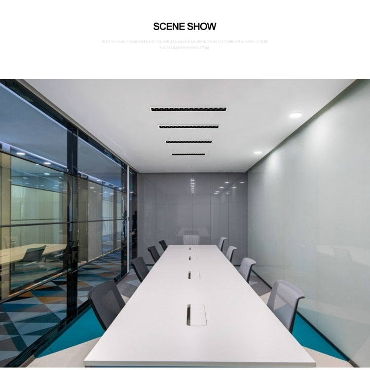 Dimmable LED Downlight Spot Light Indoor Recessed Lighting Linear bar Laser Blade Ceiling Line Lamp 2W/4W/6W/10W/20W/30W