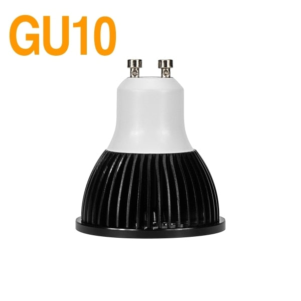 LED Bulb Full Spectrum Spotlight 6 PCS GU10 MR16 E27 E14 Day Cold Warm White Grow Light 220V 240V COB Chip For Downlight Lampara