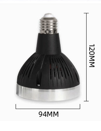LED E27 PAR30 Spot Lamp 110V 220V 25W 35w 45w 50w Par Light Bulb Downlight Track Lighting For Kitchen Clothes Shop