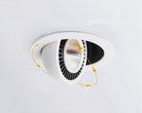 Dimmable recessed LED Downlights 360 degree rotation adjustable 7W 9W 12W 15W 18W Ceiling lamp Spot light For Home Lighting
