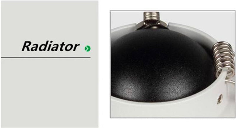 Dimmable recessed LED Downlights 360 degree rotation adjustable 7W 9W 12W 15W 18W Ceiling lamp Spot light For Home Lighting