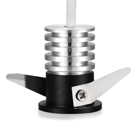 10X Super small pollex LED Downlight Recessed in LED Spot light 1W 3W 220V For indoor Store counter Home kitchen Lighting light