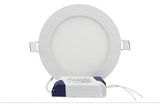 Dimmable Round LED Panel light 3w 4w 6w 9w 12w 15w 18w Recessed Downlight White/Warm White/Natural White Kitchen for Bathroom