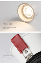 Modern Dimmable LED Downlight 5W 7W 12W 15W Anti-Glare Led Ceiling Lamp LED Spot Lighting Led Recessed Downlight