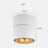 LED downlight ceiling spot light indoor lighting, 7W, 12W, 15W, suitable for kitchen, living room, bathroom surface mounted