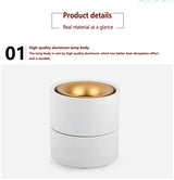 LED downlight ceiling spot light indoor lighting, 7W, 12W, 15W, suitable for kitchen, living room, bathroom surface mounted