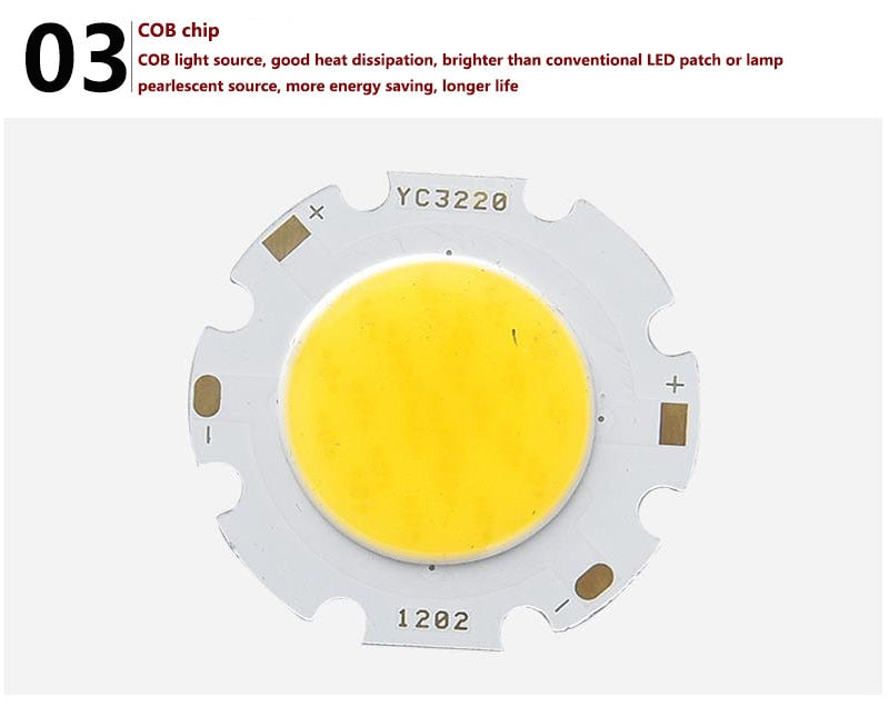 LED downlight ceiling spot light indoor lighting, 7W, 12W, 15W, suitable for kitchen, living room, bathroom surface mounted