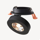 DBF Black/White 3W 5W 7W 10W Recessed Ceiling Downlight AC110/220V Warm/Natural/Cold White LED Ceiling Spot Light for TV Photo