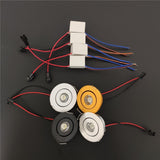 LED Mini Down Light 3W 1W Dimmable Spotlight Recessed Lights AC85-265V Ceiling Light Aluminium 52mm