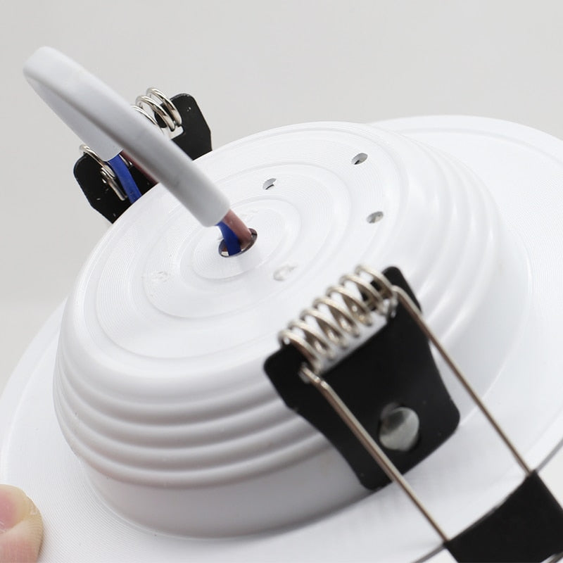 Waterproof LED Downlight 10PCS/lot AC220V-230V spot led Lamp 18W 15W 12W 9W 7W downlight Round Recessed Spot Light