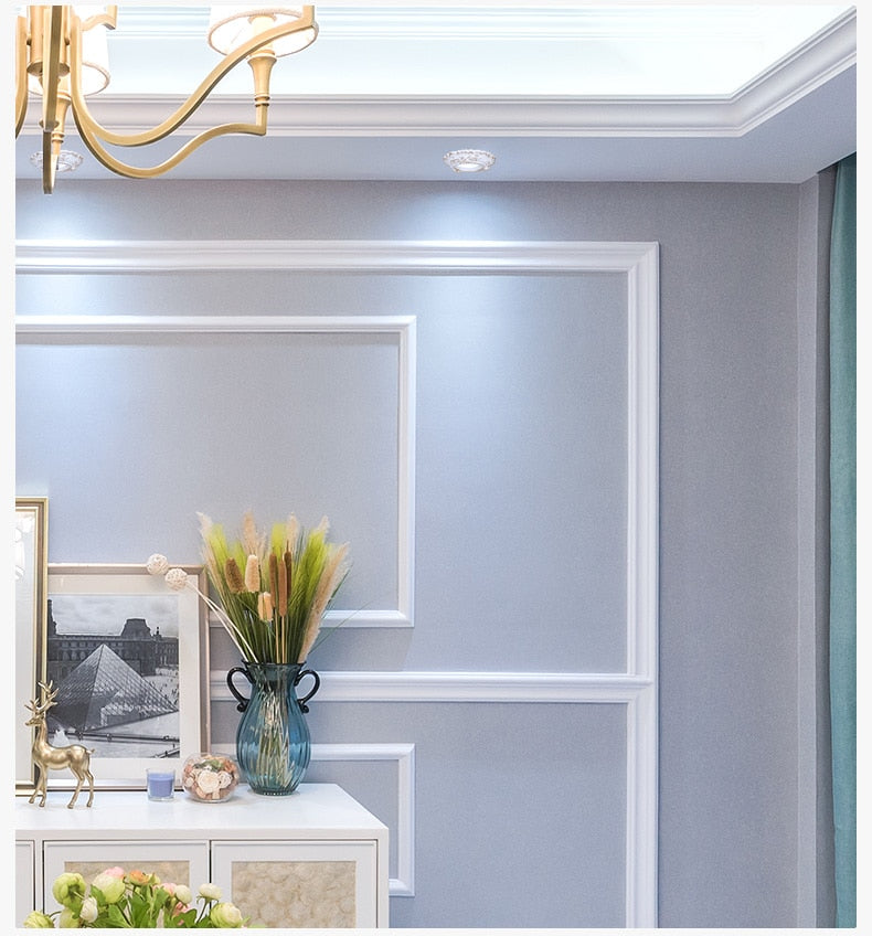 Spot LED Encastrable Led Downlights AC 220v  Ceiling Light Three-Color 3w 5W Recessed  Round Led Panel Light Indoor Lighting